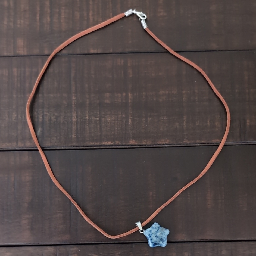 Blue Star Pendant Necklace